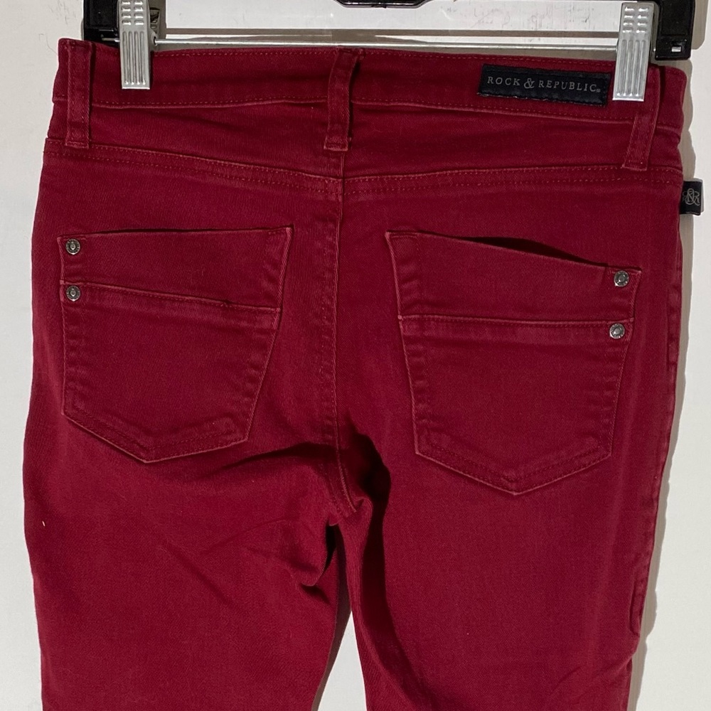 Women’s Rock & Republic Red Skinny Jeans